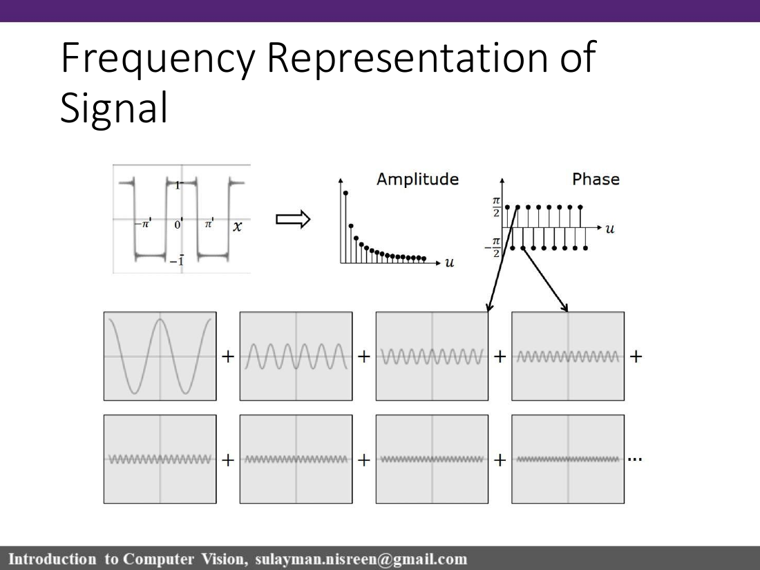 Frequency representation slide